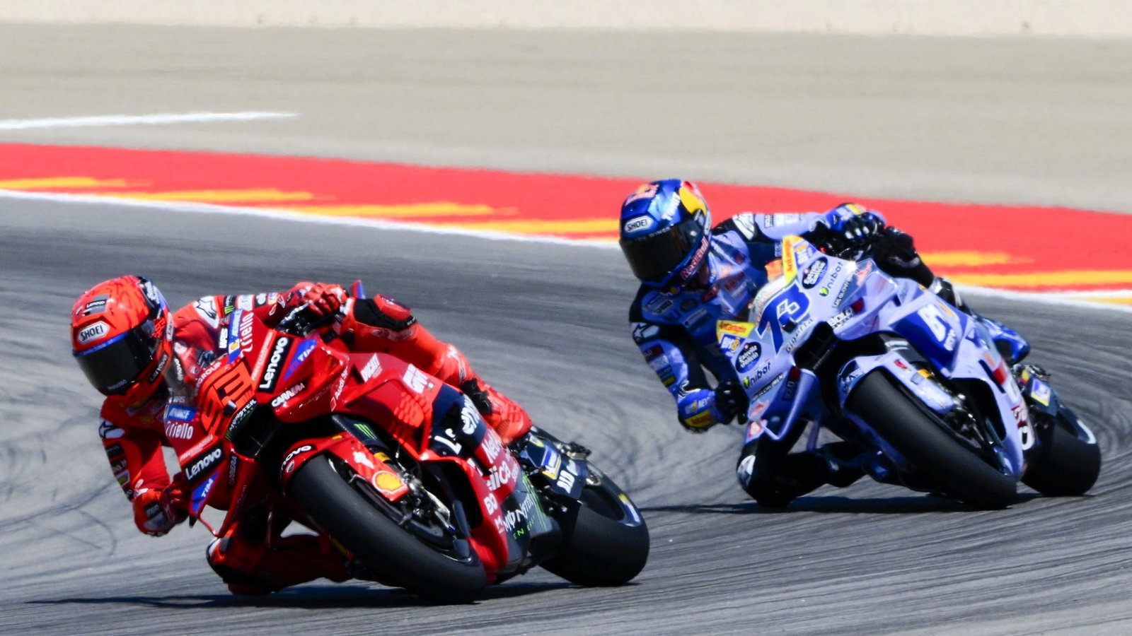 Marc Marquez, Alex Marquez, 2025 Aragon MotoGP